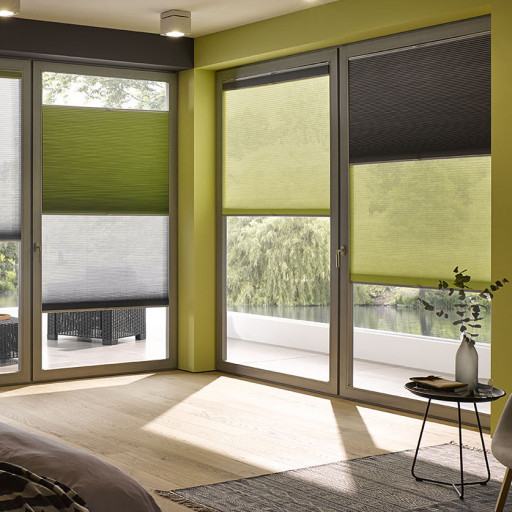 Cam balkon ve plise perde Cam balkon ve plise perde