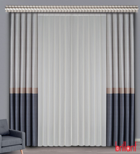 Tül Dikey Perde Tül Dikey Perde