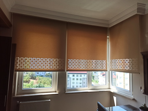 Lazer Kesim Stor Perde Lazer Kesim Stor Perde